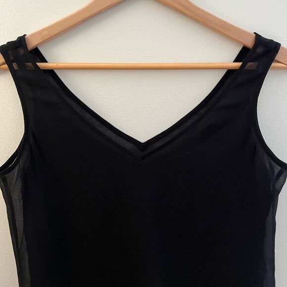 WHBM layered sheer tank Sz XXS NWT🏷 - Picture 4 of 7